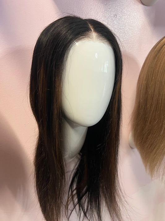 Straight w/ brown